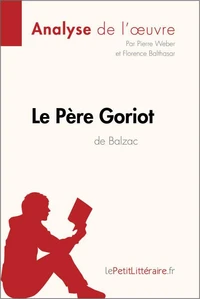 Le Père Goriot d'Honoré de Balzac