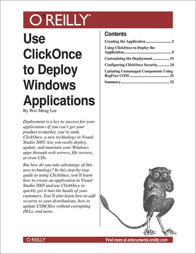 Wei-Meng Lee - Use ClickOnce to Deploy Windows Applications.