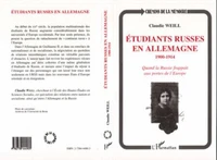 Étudiants russes en Allemagne, 1900-1914