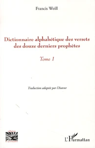 Dictionnaire alphabétique des versets des douze derniers prophètes