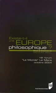 Existe-t-il une Europe philosophique ?