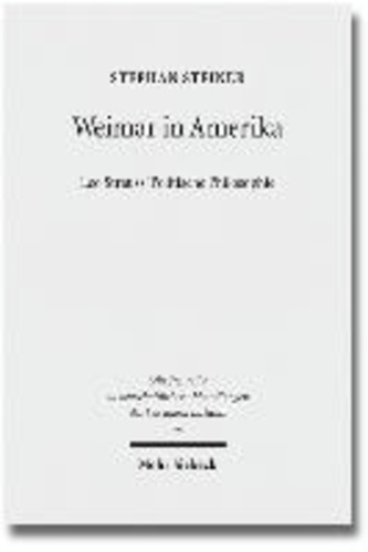 Weimar in Amerika - Leo Strauss' Politische Philosophie.