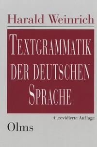 Textgrammatik der deutschen Sprache