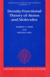 Density-Functional Theory Of Automs And Molecules. Edition Anglaise