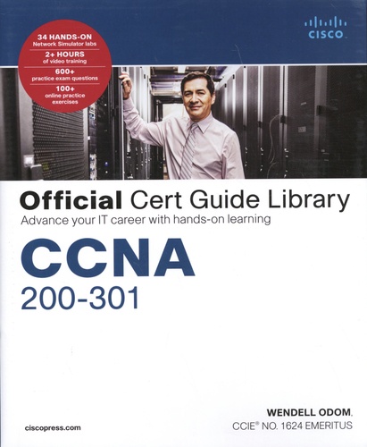 CCNA 200-301 Official Cert Guide Library. 2 volumes