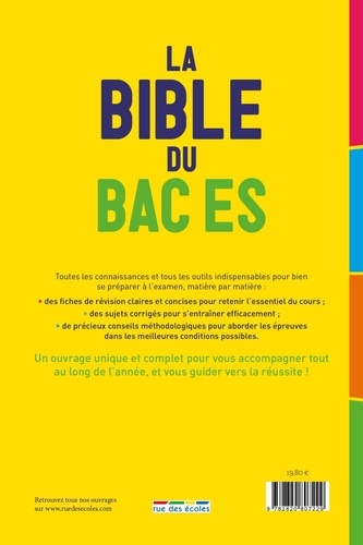 La bible du bac ES  Edition 2018