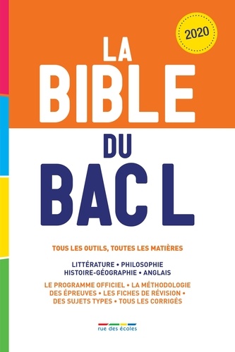 La Bible du Bac L  Edition 2020