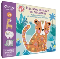Mes gros animaux en mosaïques