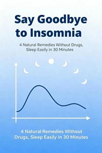 Say Goodbye to Insomnia: 4 Natural Remedies Without Drugs, Sleep Easily in 30 Minutes