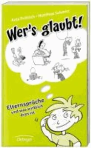 Wer's glaubt!