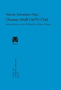 Christian Wolff 1679–1754