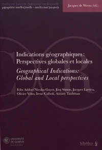Indications géographiques : perspectives globales et locales