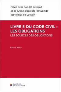 Livre 5 du Code civil : les obligations