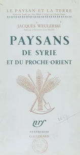 Paysans de Syrie et du Proche-Orient