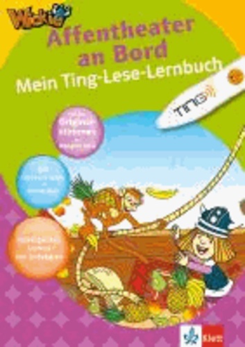 Wickie Affentheater an Bord - Mein Ting-Lese-Lernbuch 1. Klasse.