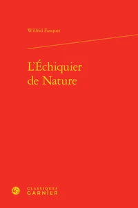 L'Echiquier de Nature