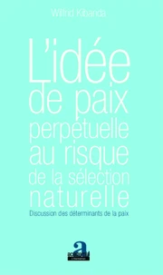 L'idee de paix perpetuelle au risque de la sélection naturelle