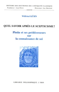 Quel savoir après le scepticisme ?