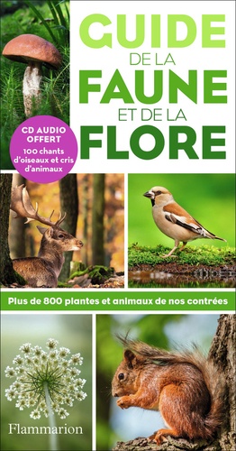 Guide de la faune et de la flore  avec 1 CD audio MP3