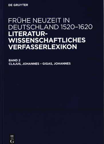 Wilhelm Kühlmann - Frühe Neuzeit in Deutschland 1520-1620 - Literaturwissenschaftliches Verfasserlexikon.
