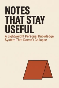 Notes That Stay Useful: A Lightweight Personal Knowledge System That Doesn't Collapse