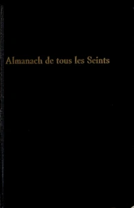 Almanach de tous les seints