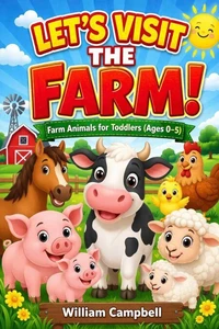 Let's Visit the Farm! A Children's eBook with Pictures of Farm Animals and Baby Animals (A Child's 0-5 Age Group Reading Picture Book Series)