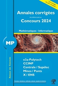 William Aufort et Florian Metzger - Annales des Concours 2024 – MP Mathématiques et Informatique - concours e3a CCINP Mines Centrale Polytechnique.