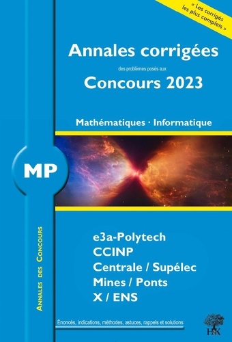 Mathématiques - Informatique MP  Edition 2023