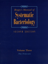 William Barny Whitman - Bergey's Manual of Systematic Bacteriology - Volume 3, The Firmicutes. Pack en 2 volumes.