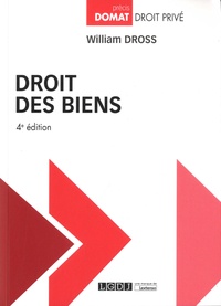 Téléchargement ebook gratuit ipod Droit des biens (French Edition)  par William Dross 9782275064284