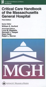Critical Care Handbook of the Massachusetts General Hospital