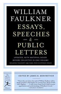 Essays, Speeches and Public Letters