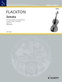 William Flackton - Classical Sonatas Viola &amp; Piano  : Sonata in C Major - op. 2/4. viola and piano (harpsichord)..