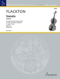 William Flackton - Sonata Sol majeur - op. 2/6. viola and piano (harpsichord)..