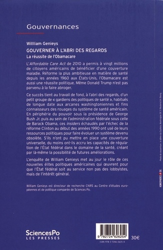 Gouverner à l'abri des regards. La réussite de l'Obamacare