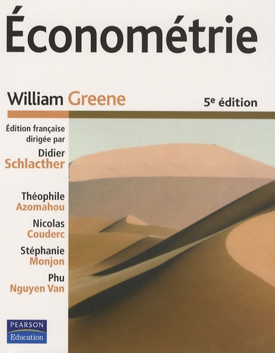 William Greene - Econométrie. 1 Cédérom