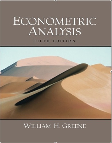 William H. Greene - Econometric Analysis.