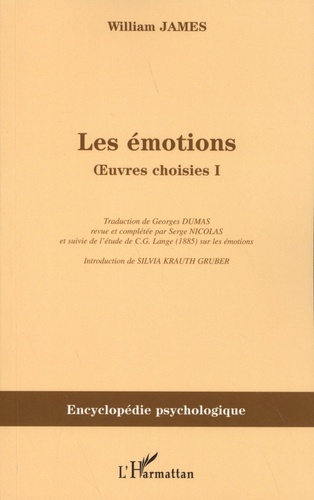 Oeuvres choisies. Volume 1, Les émotions