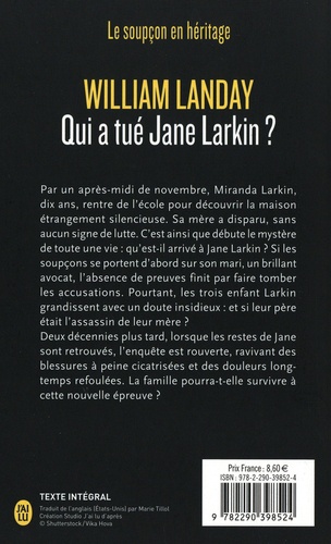 Qui a tué Jane Larkin ?