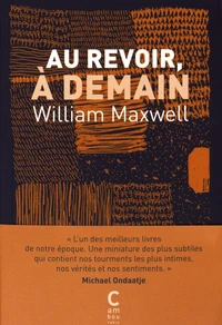 Au revoir, à demain
