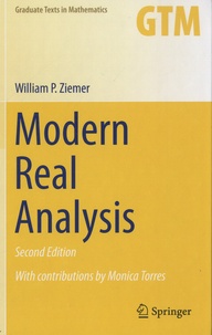William P Ziemer - Modern Real Analysis.