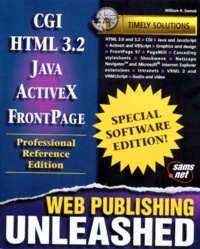 William-R Stanek - Web Publishing. Professional Reference Edition, Edition En Anglais.