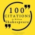 William Shakespeare et Nicolas Planchais - 100 citations de William Shakespeare.