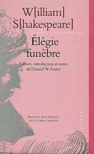 William Shakespeare - Elegie Funebre.