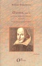William Shakespeare - Oeuvres - Tome 2, La vie de Timon d'Athènes ; Hamlet.