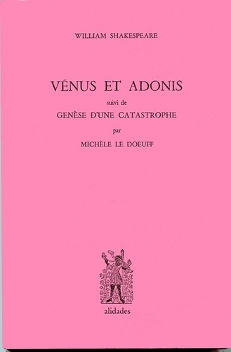 William Shakespeare - Venus Et Adonis.