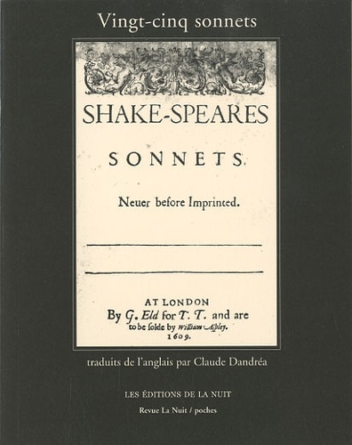 William Shakespeare - Vingt-cinq sonnets de William Shakespeare.