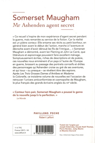 Mr Ashenden agent secret