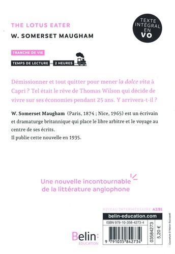 The Lotus Eater  avec 1 QR code